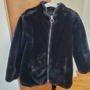 Gap kids velour zip up jacket size S (6-7)